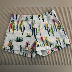 Ovi Multicolor Cactus Print Shorts